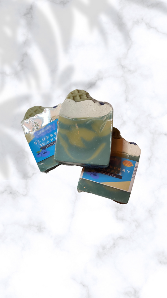 Blueberry Waffle Soap Bar