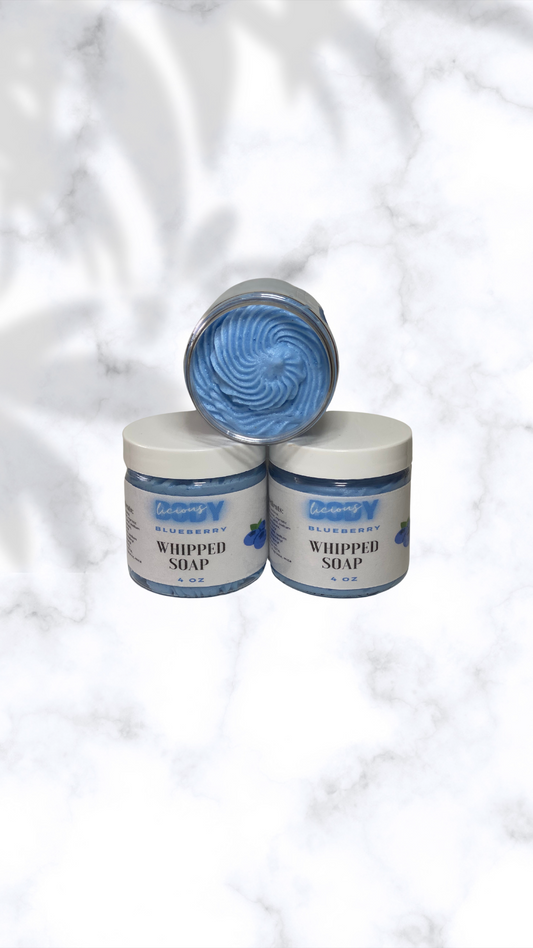 Blueberry Whipped Soap