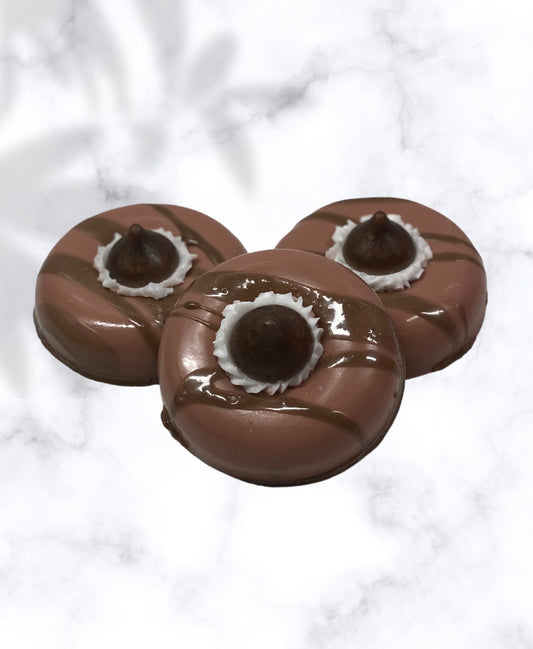 Chocolate Kiss Donut Soap
